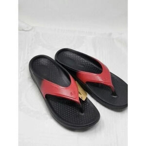 Spenco Fusion 2 Fade - Men's Recovery Sandal red size 14 EE